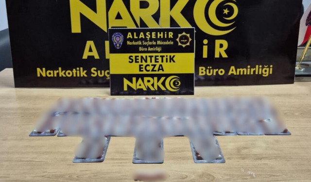 Alaşehir’de yasaklı madde operasyonu: 25 yaşındaki şahıs tutuklandı