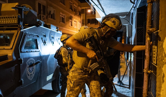 Manisa’da terör operasyonlarında 65 kişi tutuklandı