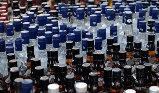 Manisa'da sahte alkol avı