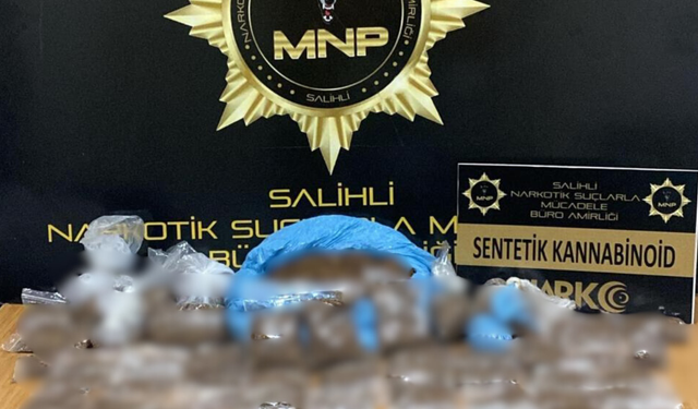 Salihli’de yasaklı maddeye darbe: 9 ayda 508 şüpheli yakalandı