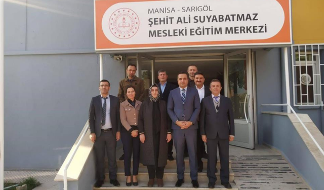 Sarıgöl Mesleki Eğitim Merkezi yeni binasında eğitime başladı