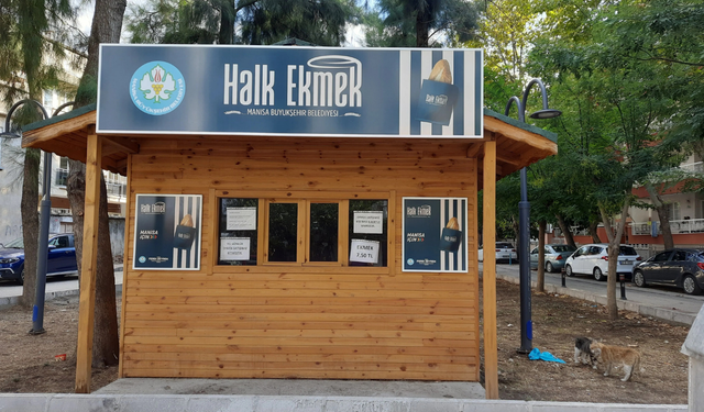 Belediye duyurdu: Sarıgöl'e yeni halk ekmek büfesi geldi