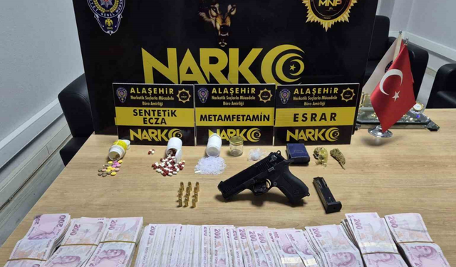 Alaşehir’de uyuşturucu operasyonunda 1 kişi tutuklandı