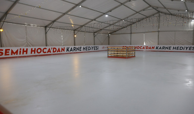 Yunusemre’de karneler buz pateniyle kutlanacak