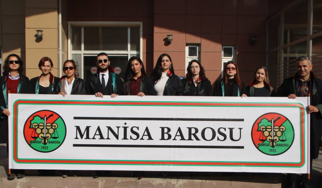 Manisa Barosu, avukat cinayetini sert sözlerle kınadı