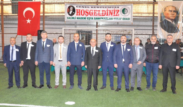 Salihli Madeni Eşya Esnafı sandık başında: Yüksel Hisar 9’uncu kez kazandı