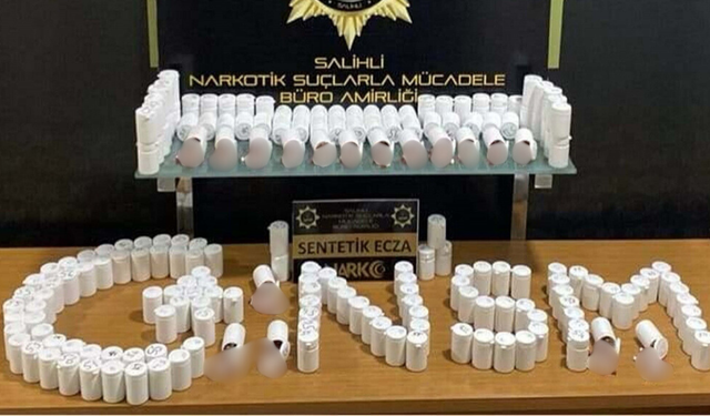 Salihli’de yasaklı madde baskını: 11 bin hap ele geçirildi