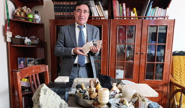 Türkiye’nin mermer zenginliği Salihli’de bir koleksiyonda hayat buldu