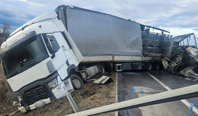 Sofya’da korkunç tır kazası: Biri Manisalı 2 Türk şoför yaşamını yitirdi