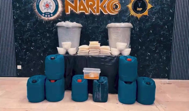 Manisa dahil 75 ilde eş zamanlı baskın: Tonlarca yasaklı madde ele geçirildi