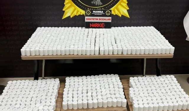 Narkotik ekiplerinden Manisa’da büyük operasyon: 2 tutuklama