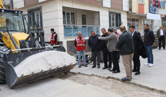 Barbaros'un sokakları yenileniyor