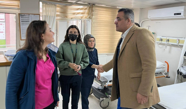 Kaymakam Dalak bayramda görev başındaki personeli unutmadı