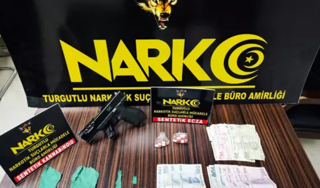 Manisa’da narkotik darbesi: Uyuşturucu operasyonunda 3 tutuklama