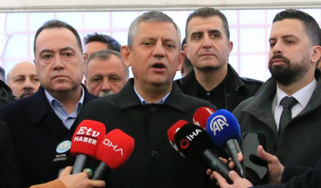 CHP Genel Başkanı Özel: İran'ın geleceğine İranlılar karar verecek