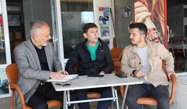 Şehzadeler’de muhtarlarla sahada birebir iletişim