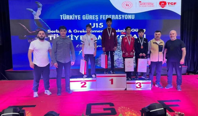 Yunusemreli güreşçiden önemli başarı