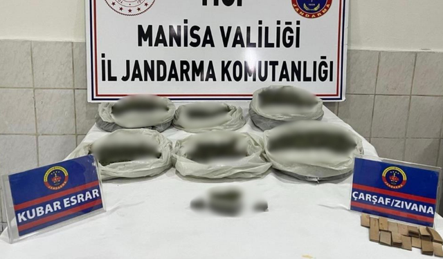 Jandarmadan Manisa’da dev yasaklı madde operasyonu: 106 tutuklama