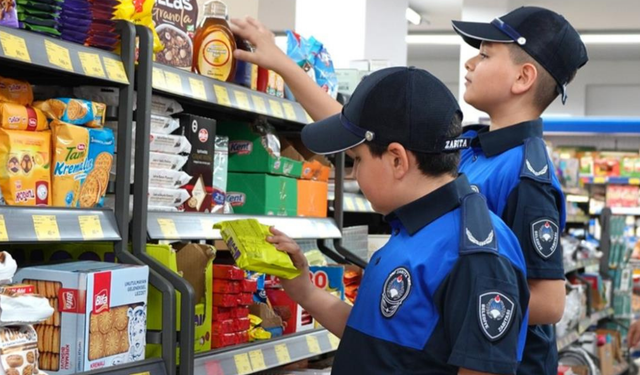 Minik zabıtalar sahada: Turgutlu’da denetim çocuklara emanet