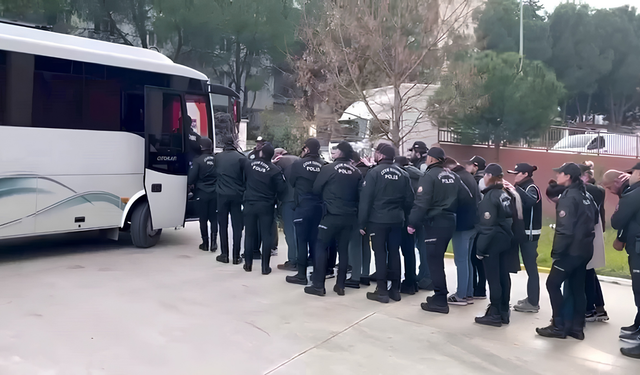 Manisa'da suçla mücadelede 6 aylık bilanço! 16 suç örgütü çökertildi