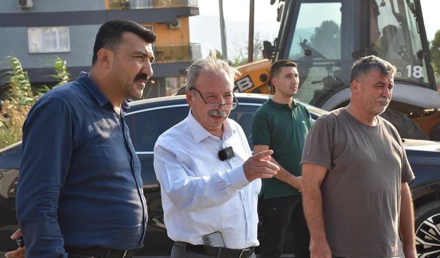 Salihli Belediyesi Keli Mahallesi'nde 2 bin 250 ton sıcak asfalt çalışmasını tamamladı