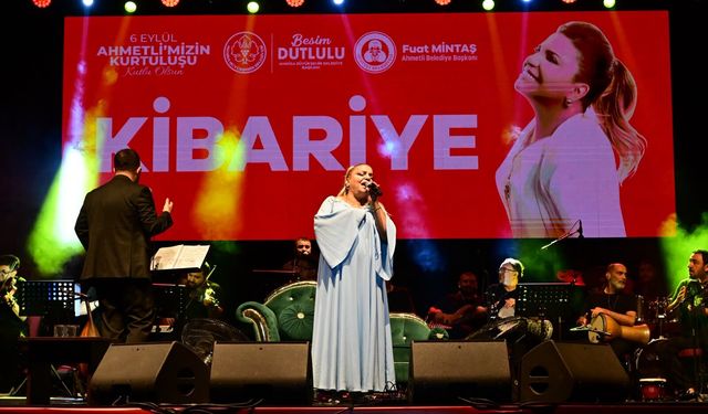 Ahmetli’nin kurtuluşunun 104. yıl dönümünde Kibariye rüzgarı