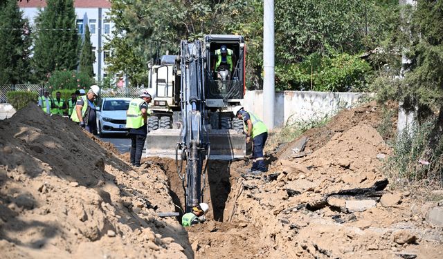 Alaşehir Baklacı’da taşkın sona eriyor: MASKİ’den 1.2 kilometrelik altyapı