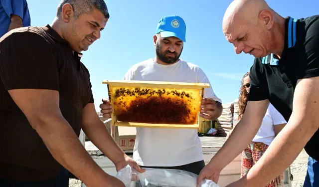 Manisa’da arıcıların petekleri eksi 30 derecede korunuyor