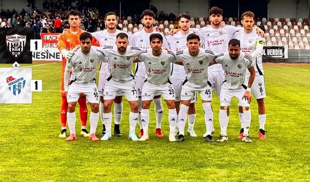 Somaspor ilk yarıyı düşme hattında tamamladı