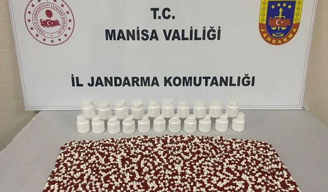 Manisa'da yasaklı madde operasyonu