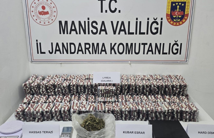 Turgutlu'da zehir tacirine operasyon