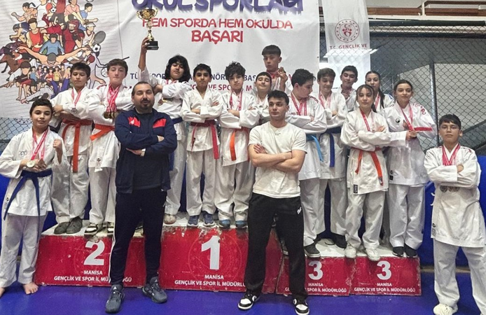 Genç sporculardan büyük başarı: 67 madalya