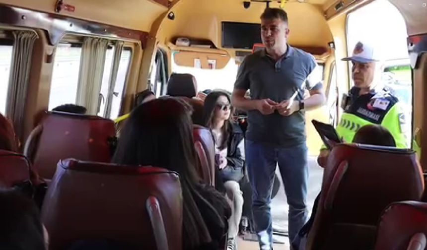 Manisa'da sivil jandarma denetleme yaptı
