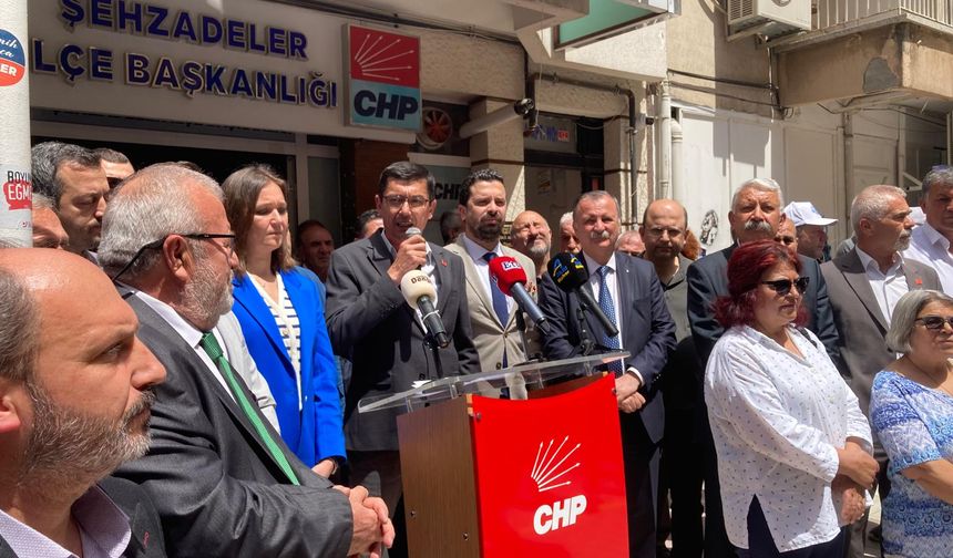 CHP Manisa Örgütünden Genel Başkan Özel’e yönelik saldırı tepkisi