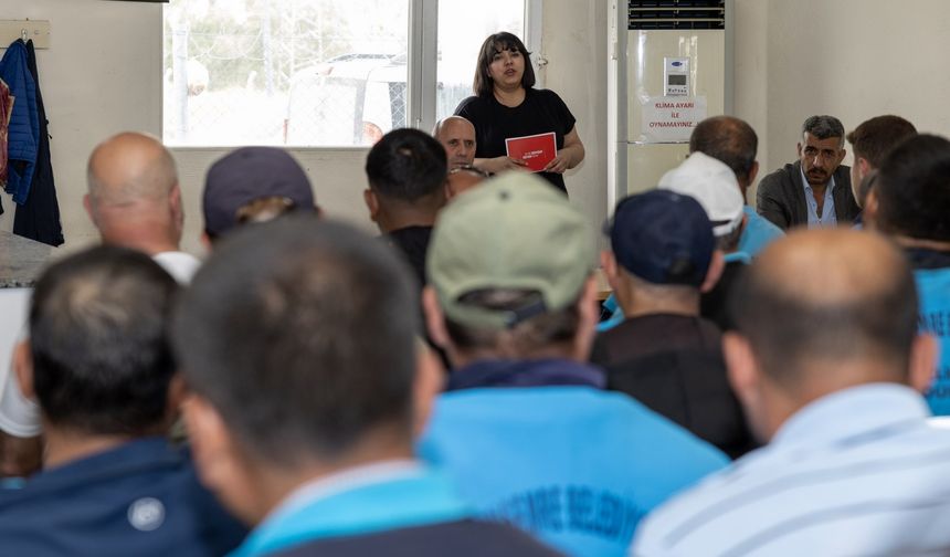 Yunusemre’den temizlik personellerine "Öfke kontrolü ve stres yönetimi" eğitimi