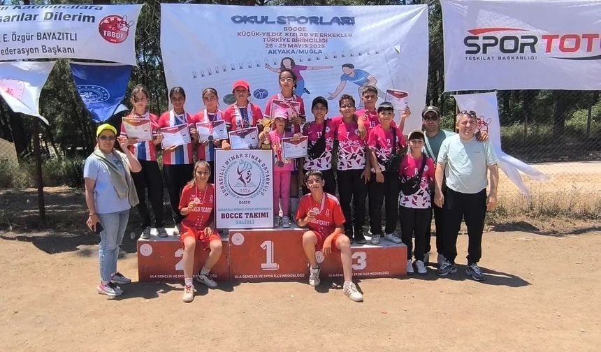 Bocce Türkiye Şampiyonasına Salihli damgası!