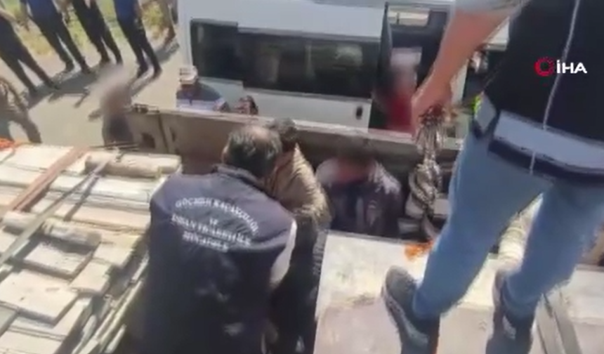 Manisa dahil 51 ilde kaçak göçmen operasyonu