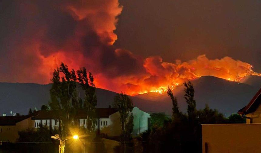 Çeşme ve Ödemiş’te orman yangınları sürüyor!