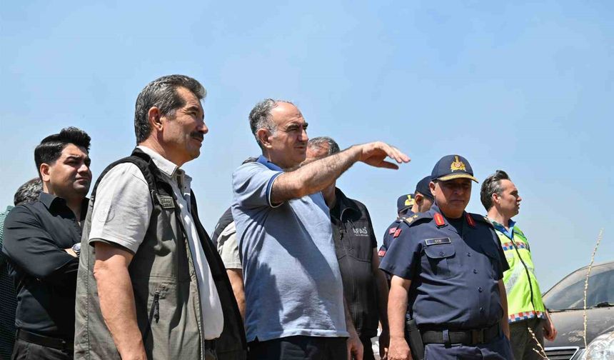 Manisa’daki orman yangınlarıyla mücadele sürüyor!