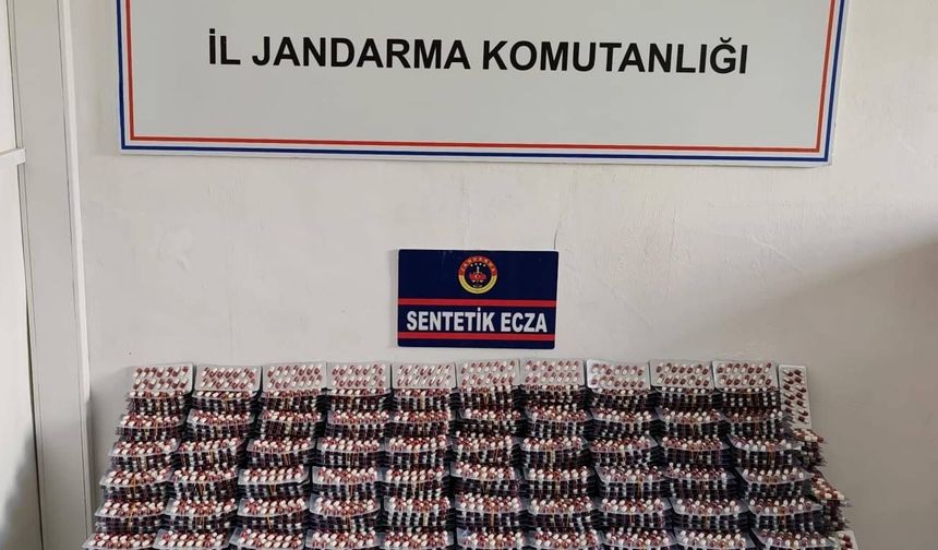 Manisa'da 30 bin adet hapla yakalandılar!