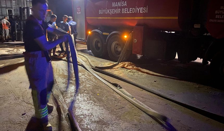 Turgutlu’da yangın paniği!