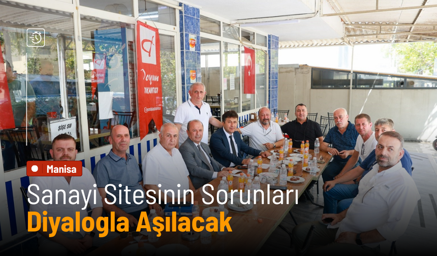 Sanayi sitesinin sorunları için toplandılar!