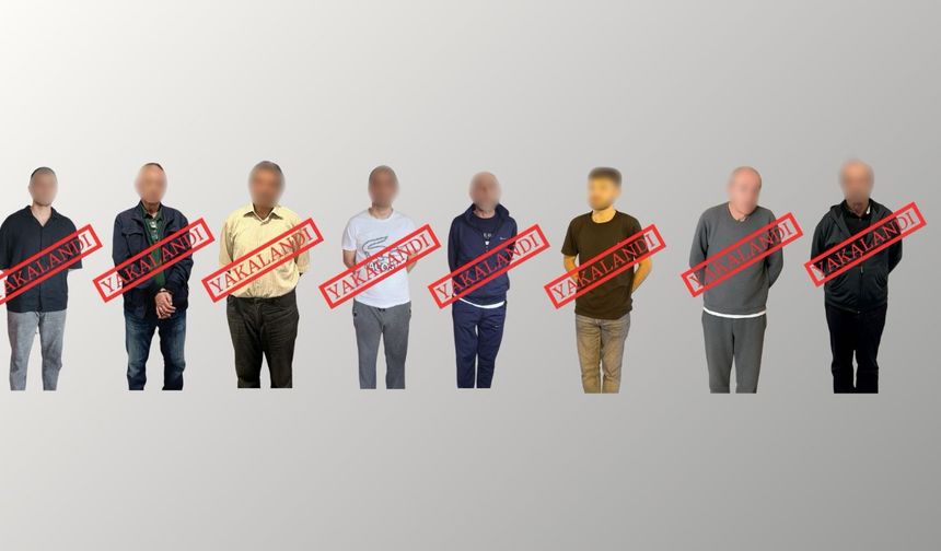 Kırmızı bültenle aranan 6 ve ulusal seviyede aranan 2 suçlu Türkiye'ye getirildi!