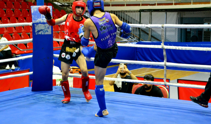 Muaythai Şampiyonası'na Manisa ev sahipliği yaptı!