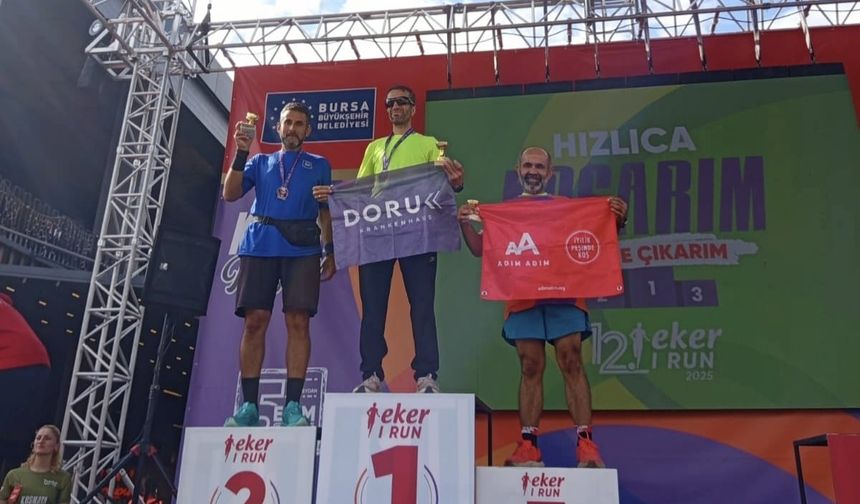 Yunusemreli Maratoncudan Uludağ'da Gümüş Zafer