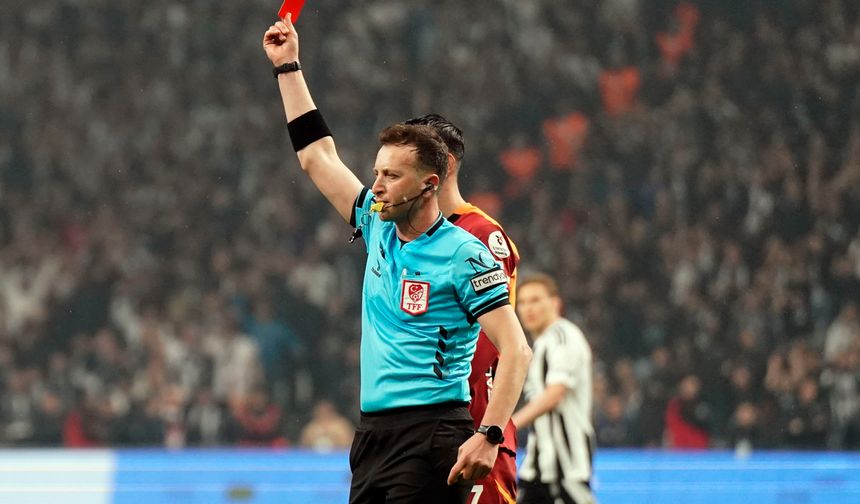Galatasaray ve Beşiktaş derbisinde son 5 maçta 5 kırmızı kart çıktı