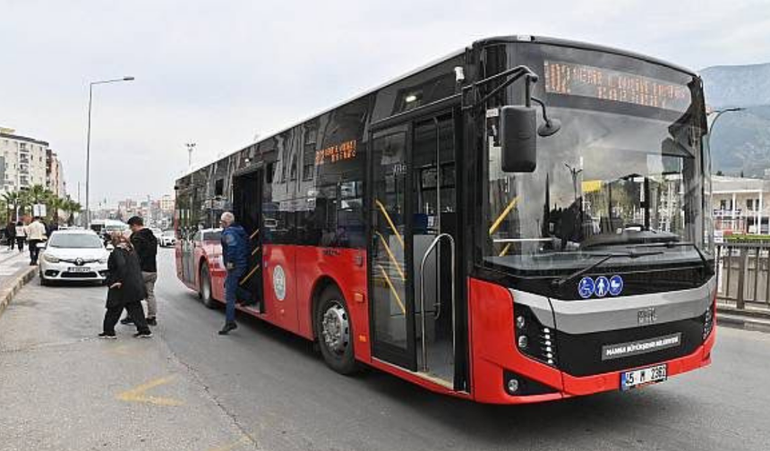 Manisa’da 29 Ekim’de toplu taşıma ücretsiz olacak!