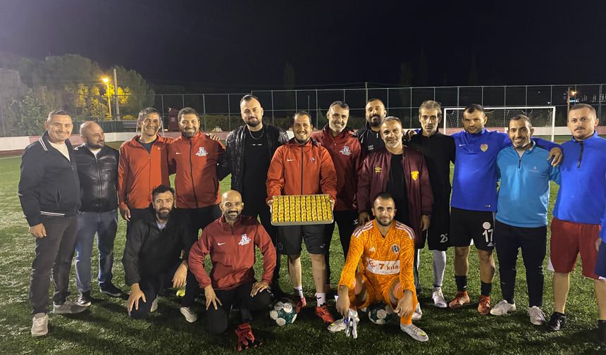 Turgutlulu Masterler’den keyifli antrenman maçı