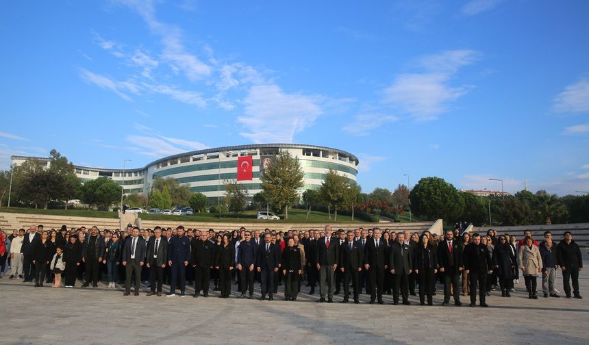 CBÜ’de 10 Kasım’da duygusal anma töreni