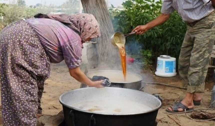 Sultaniye üzümlerinde pekmez zamanı
